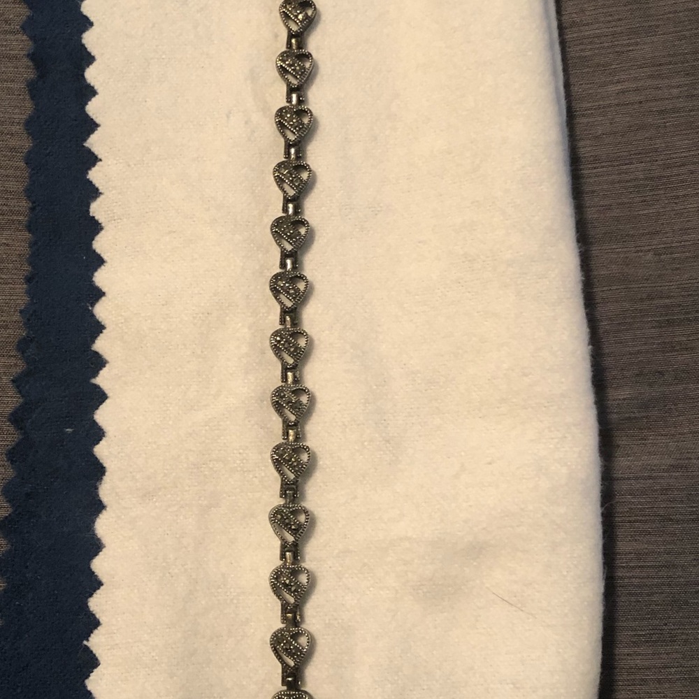 Sterling silver bracelet,